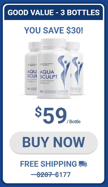 AquaSculpt price 3 bottle